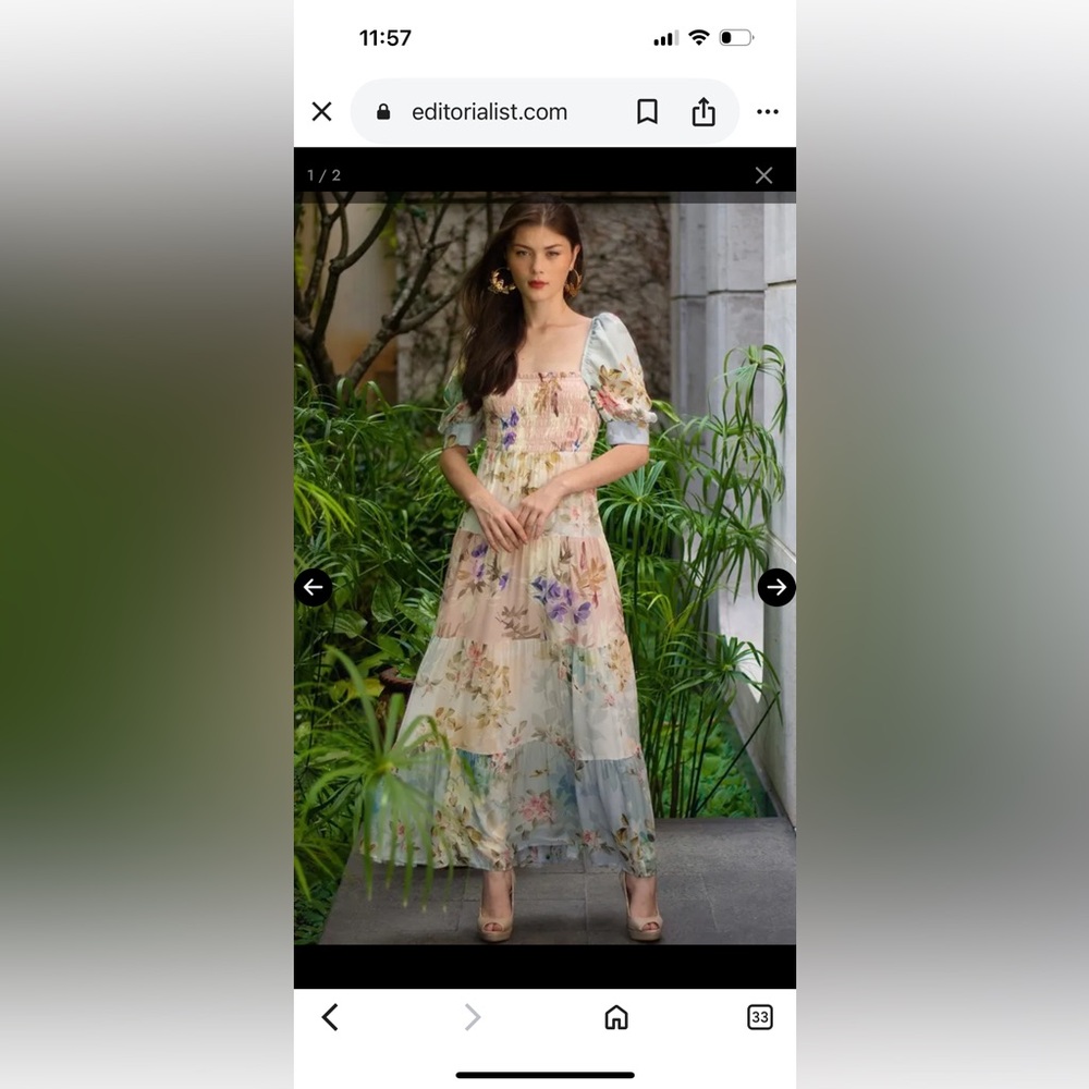 Yumi Kim Zofia Maxi Dress - Natural Floral